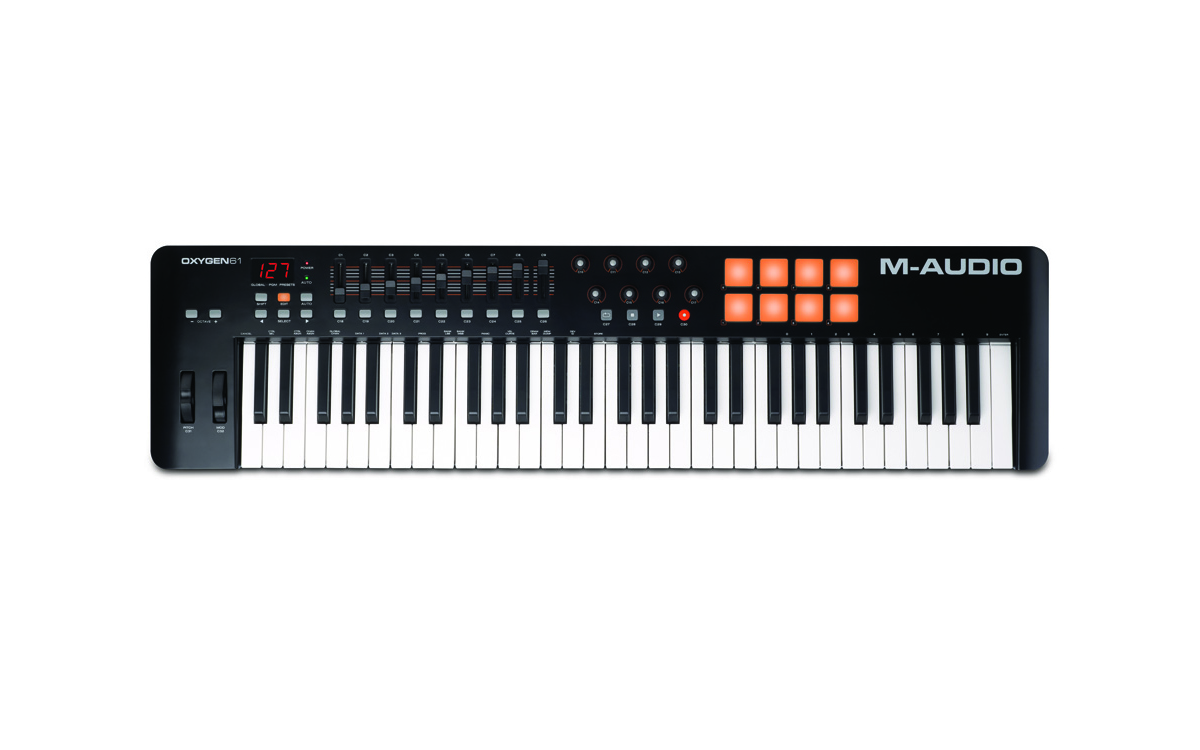 M-AUDIO KMD OXYGENPRO61 - Clavier-maître USB/MIDI 61 touches pads